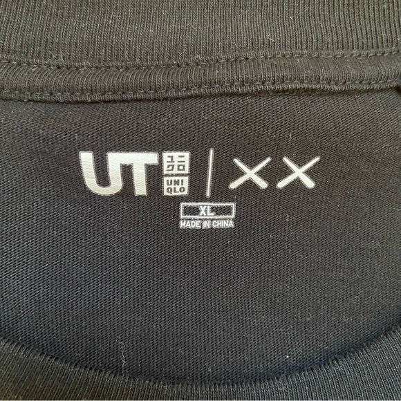 KAWS & Uniqlo Men’s Companion Multi Logo T-Shirt Size XL - Picture 7 of 7